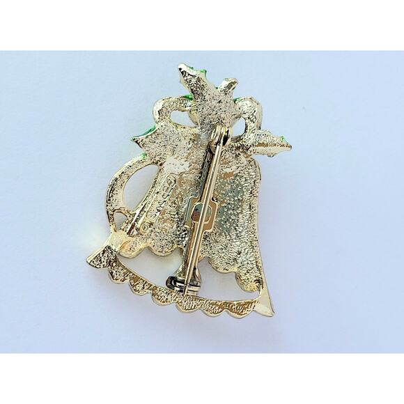 Gerry's Signed Christmas Holiday Brooch Vintage - Picture 4 of 7